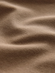 Tan Brown Canvas Chore 100% Cotton Jacket With Corduroy Collar - Image 10 of 10