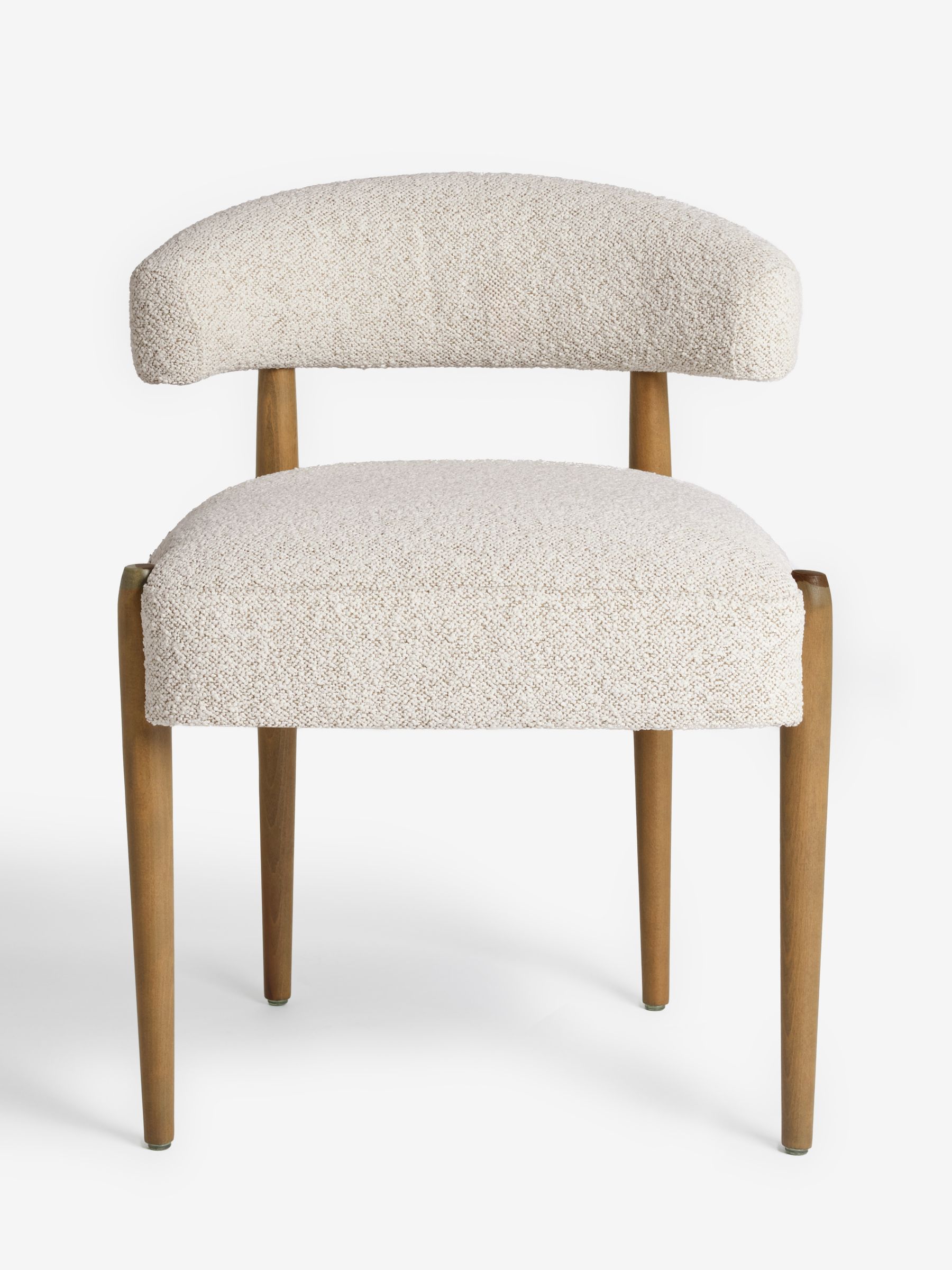 Buy Set of 2 Light Natural Dark Wood Leg Non Arm Aire Dining