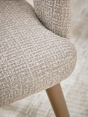 Set of 2 Natural Orton Light Wood Leg Dining Chairs - Image 2 of 8