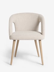 Set of 2 Natural Orton Light Wood Leg Dining Chairs - Image 3 of 8