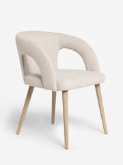 Set of 2 Natural Orton Light Wood Leg Dining Chairs - Image 4 of 8