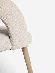 Set of 2 Natural Orton Light Wood Leg Dining Chairs - Image 7 of 8