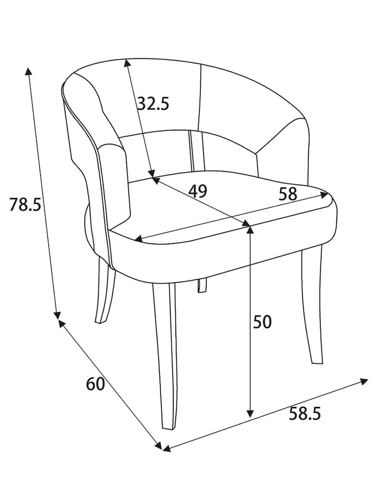 Set of 2 Rust Red Remi Oak Effect Leg Dining Chairs - Image 9 of 9