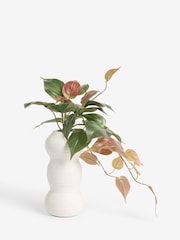 Artificial Trailing Plant In Ceramic Bobble Vase - Imagen 3 de 3