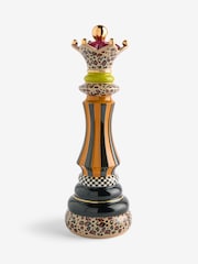 Multi Extra Large Ceramic Queen Chess Piece Ornament - Image 1 of 1