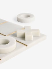 White/Gold Noughts And Crosses Game - Image 4 of 6