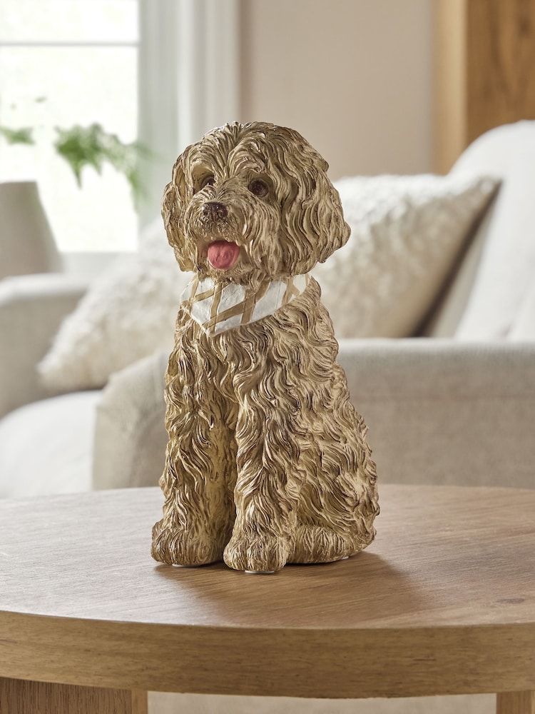 Natural Small Louis The Labradoodle Ornament - Image 1 of 4 Natural Small Louis The Labradoodle Ornament - Image 1 of 4