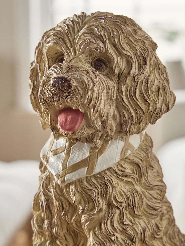 Natural Small Louis The Labradoodle Ornament - Image 2 of 4 Natural Small Louis The Labradoodle Ornament - Image 2 of 4