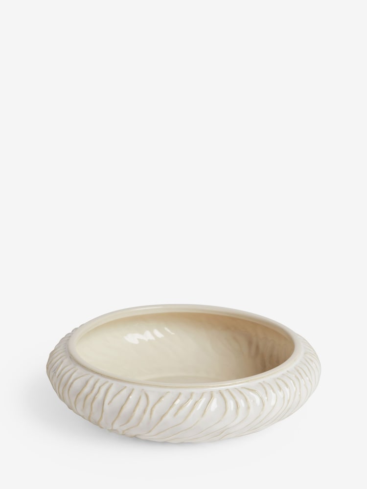 Fairford Textured Ceramic Decorative Bowl - Imagen 1 de 4
