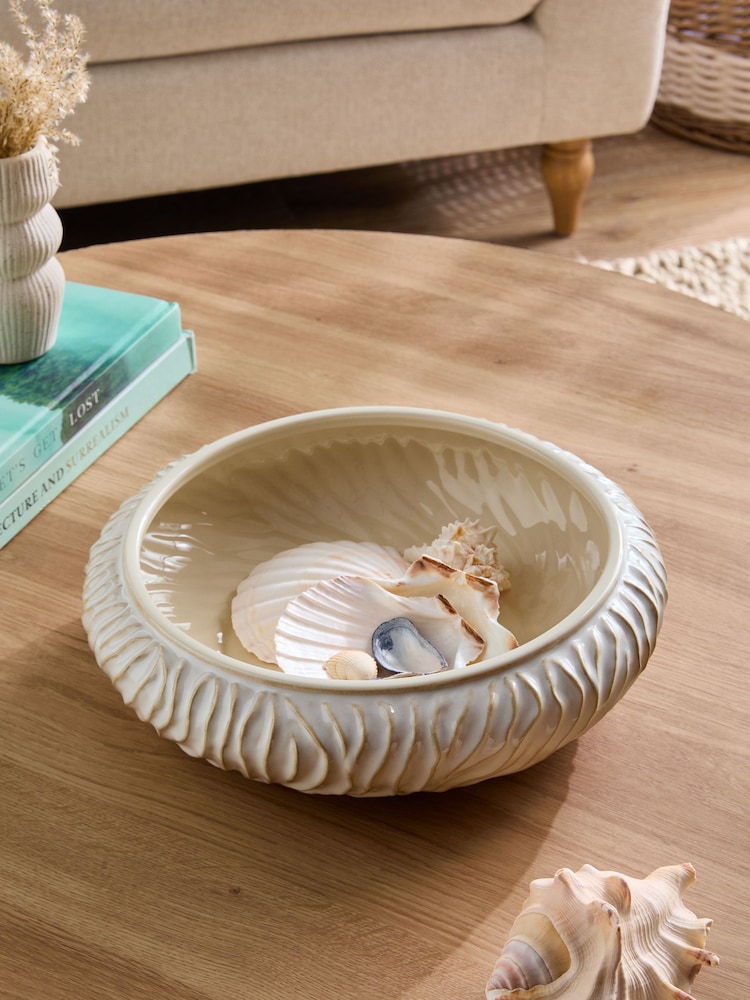 Fairford Textured Ceramic Decorative Bowl - Imagen 2 de 4