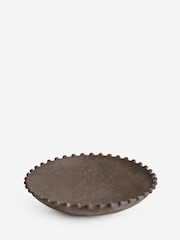 Grey Loxley Textured Decorative Ceramic Bobble Bowl - Image 5 of 5