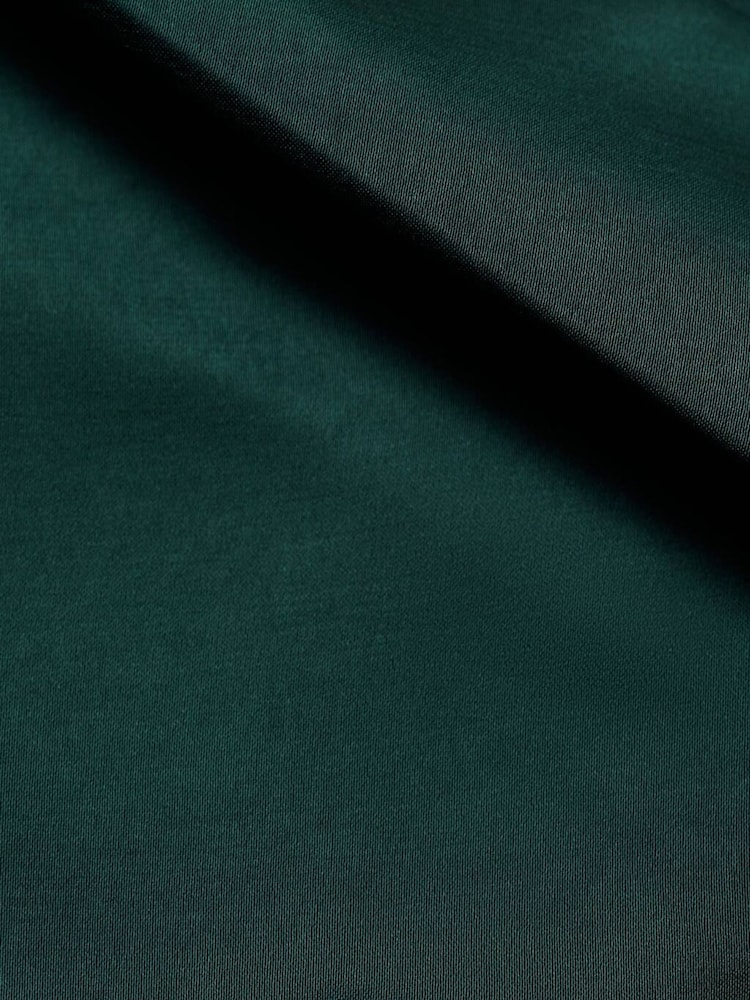 Mango Green One Shoulder Side Split Midi Dress - Image 7 of 7 Mango Green One Shoulder Side Split Midi Dress - Image 7 of 7