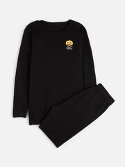 Personalised Girls Embroidered Pumpkin Lounge Set by Stitch Style - Image 1 of 5