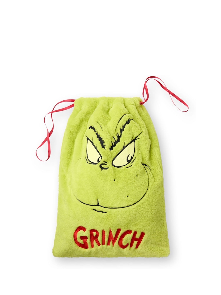 Vanilla Underground Green The Grinch Christmas Present Sacks - Image 1 of 5