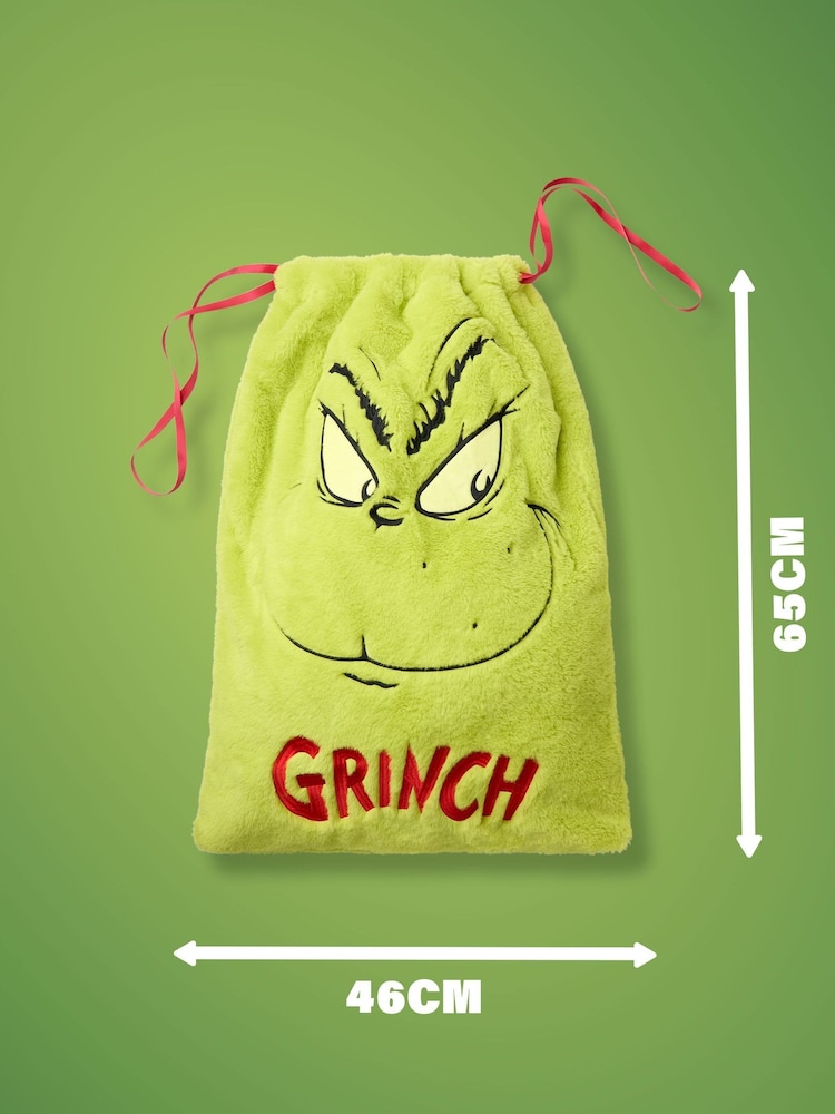 Vanilla Underground Green The Grinch Christmas Present Sacks - Image 3 of 5