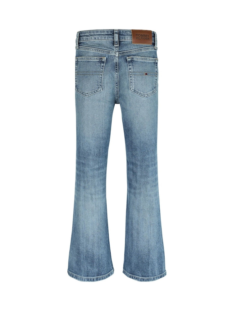Tommy Hilfiger Blue Flared Vintage Bootcut Jeans - Image 5 of 5
