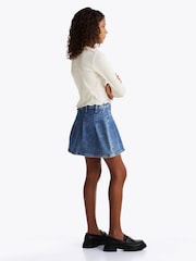 Nua - Blusa de malha fina de manga comprida Tommy Hilfiger - Imagem 3 de 6