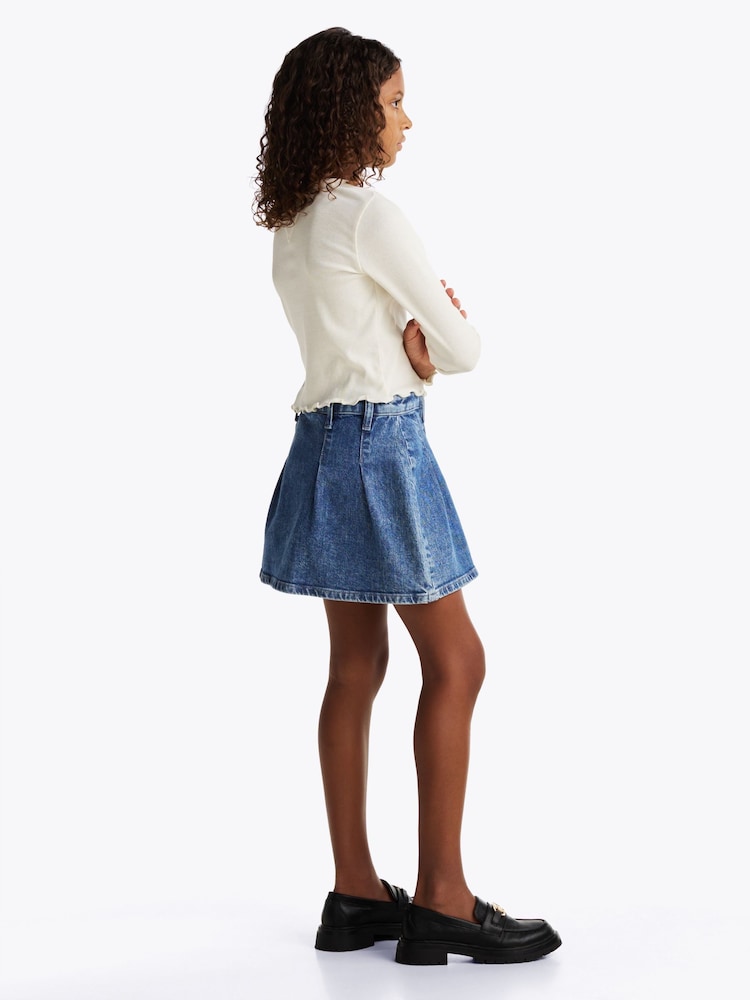 Tommy Hilfiger Nude Slim Long Sleeve Knit Top - Image 3 of 6