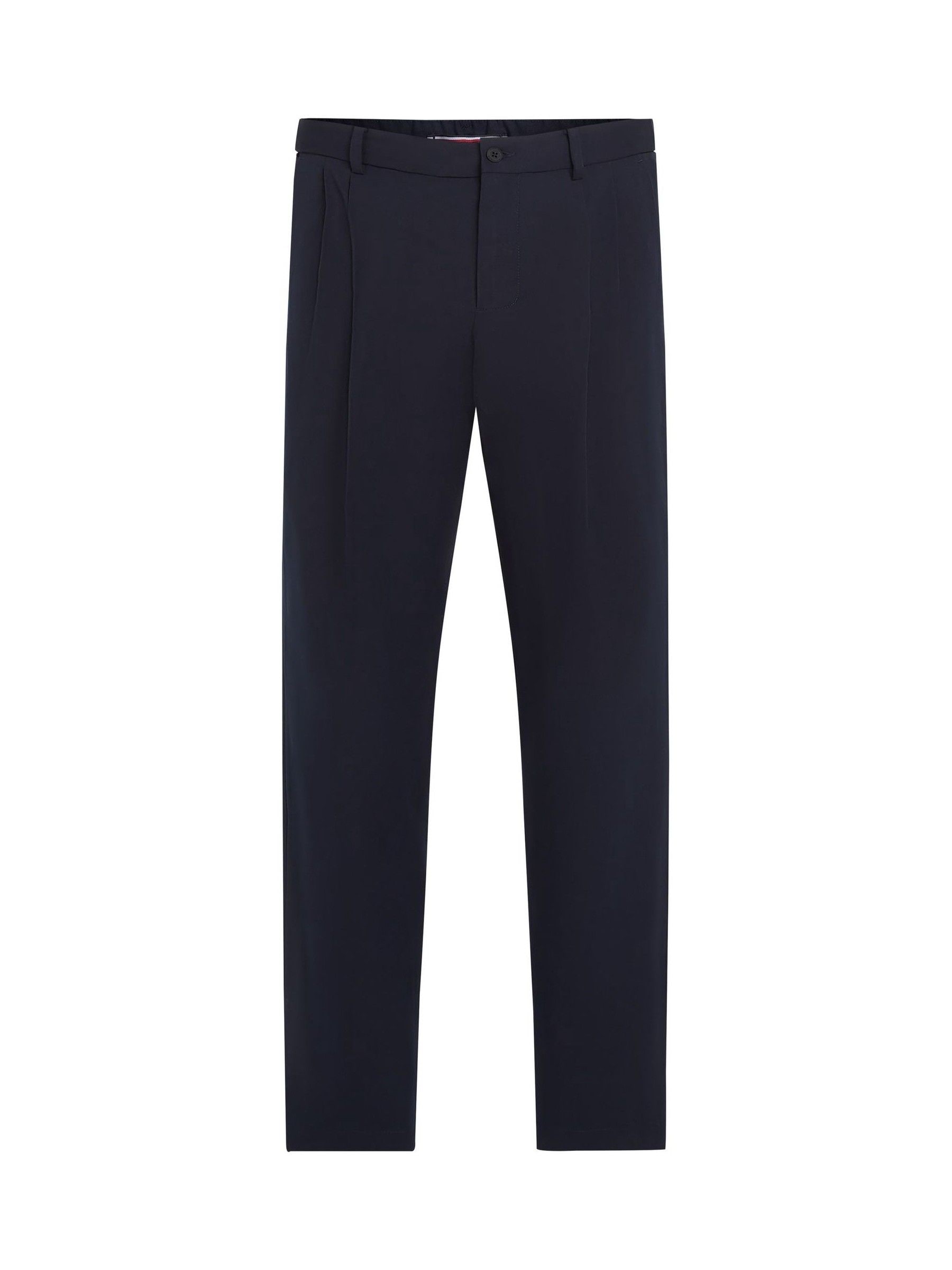 Buy Tommy Hilfiger Blue Greenwich Wide Tapered Pleated Chino