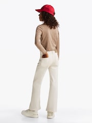Tommy Hilfiger Brown Slim Long Sleeve Knit Top - Image 2 of 6