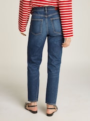 Tommy Hilfiger Blue Classic Mid Rise Straight 100% Cotton Jeans - Image 2 of 6