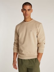 Tommy Hilfiger Natural Regular Fit Essential Sweatshirt - Image 1 of 7