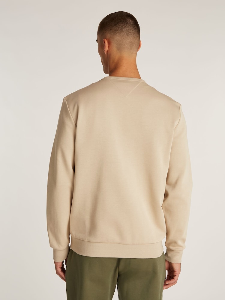 Tommy Hilfiger Natural Regular Fit Essential Sweatshirt - Image 2 of 7