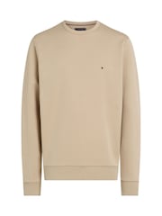 Tommy Hilfiger Natural Regular Fit Essential Sweatshirt - Image 5 of 7