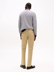 Tommy Hilfiger Cream Denton Stretch Structured Chino Trousers - Image 2 of 5