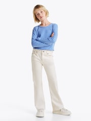 Azul - Blusa de malha fina de manga comprida Tommy Hilfiger - Imagem 3 de 6