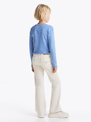 Azul - Blusa de malha fina de manga comprida Tommy Hilfiger - Imagem 4 de 6