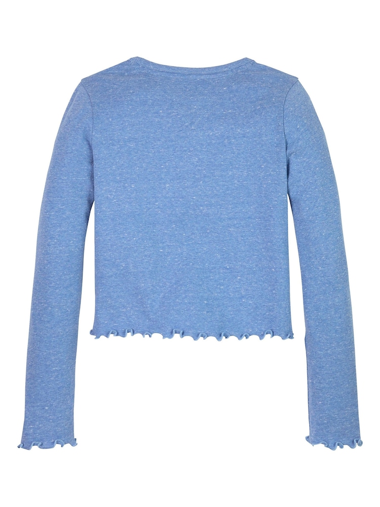 Azul - Blusa de malha fina de manga comprida Tommy Hilfiger - Imagem 6 de 6