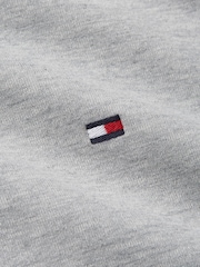 Tommy Hilfiger Grey Essential Quarter Zip Sweatshirt - Image 7 of 7
