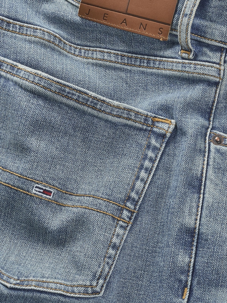 Синий - Прямые джинсы с классической талией Tommy Jeans Otis - Image 7 of 7