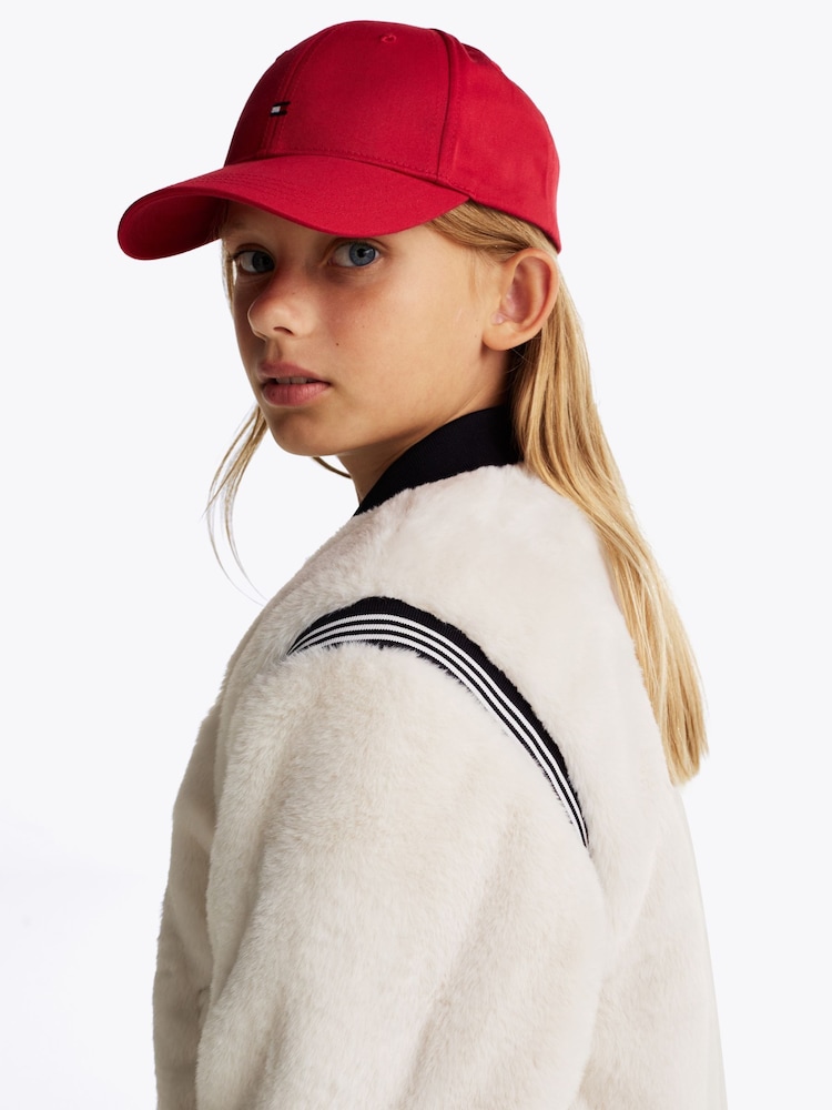 Tommy Hilfiger Nude Faux Fur Jacket - Image 3 of 6