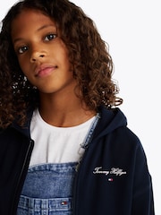 Tommy Hilfiger Blue Varsity Zip Jacket - Image 3 of 6