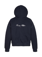 Tommy Hilfiger Blue Varsity Zip Jacket - Image 6 of 6