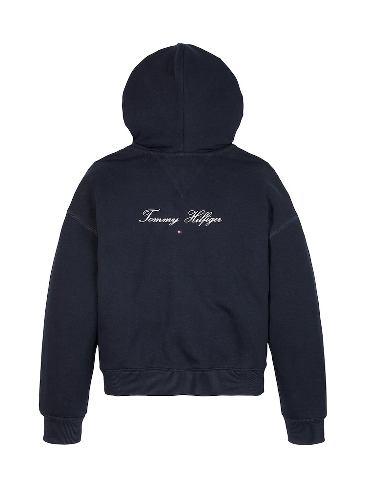 Tommy Hilfiger Blue Varsity Zip Jacket - Image 6 of 6
