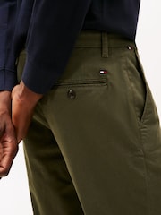 Tommy Hilfiger Green Denton Stretch Structured Chino Trousers - Image 4 of 5