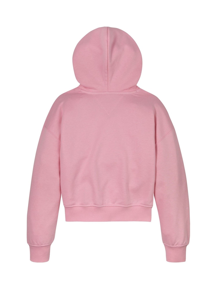 Tommy Hilfiger Pink New York Relaxed Hoodie - Image 13 of 13