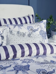 Cath Kidston Royal Blue 100% Cotton Doodles And Daydreams Duvet Cover and PillowcaseSet - Image 2 of 6
