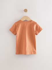 Orange Digger Short Sleeve Appliqué T-Shirt (3mths-7yrs) - Image 2 of 4