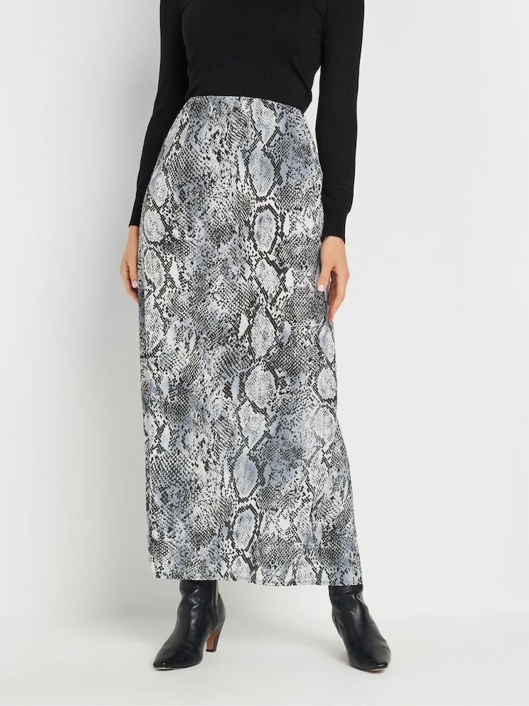 Long Tall Sally Snake Effect Midaxi Skirt - Imagen 2 de 5