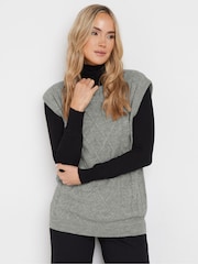 Chaleco de punto trenzado de Long Tall Sally - Imagen 1 de 5