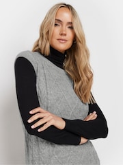 Chaleco de punto trenzado de Long Tall Sally - Imagen 2 de 5