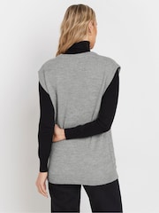 Chaleco de punto trenzado de Long Tall Sally - Imagen 3 de 5