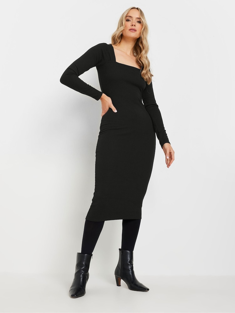 Long Tall Sally Square Deck Bodycon Midi Rochie - Image 1 of 5