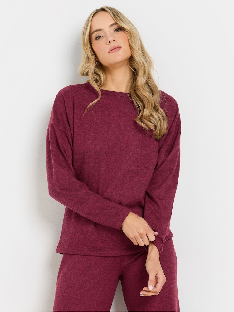 Long Tall Sally Red Batwing Jumper - Image 1 of 5