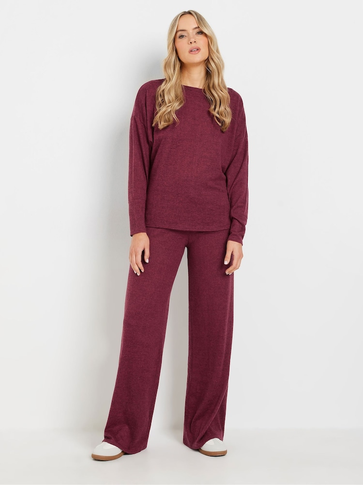 Long Tall Sally Red Batwing Jumper - Image 2 of 5