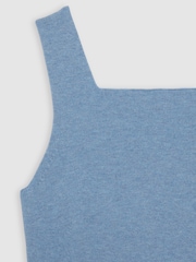 Reiss Blue Harper 13-14 yrs Compact Knit Top And Cardigan Set - Image 6 of 6